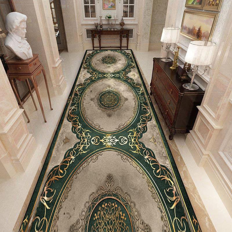 Luxury Marble Corridor Carpet el Hallway Runner Decoration Rugs Living Room Aisle Washable Non-slip Floor Mat izable