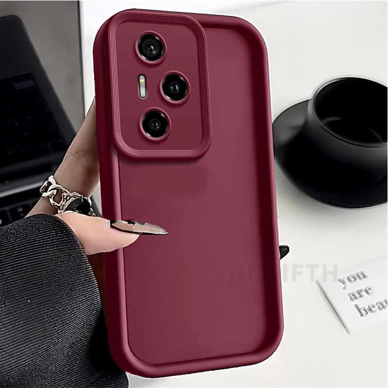 

For Huawei Honor 300 Pro Ultra Case For Honor300Pro 300Pro 300Ultra Honor300 Fall Prevention Matte Soft Protective Cover Fundas For Honor300Ultra красный