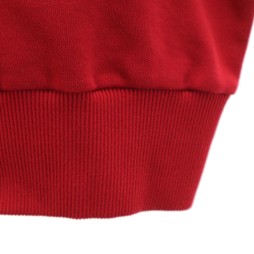 Adidas 70-talls Vest-Tyskland Merke Descente Vintage Treningsjakke 5 Rød Jersey Herre Brukt