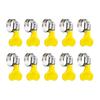 10pack Adjustable Handle Hand Pipe Clamps Tool With13-19mm for Plumbing Camping and Marine Use