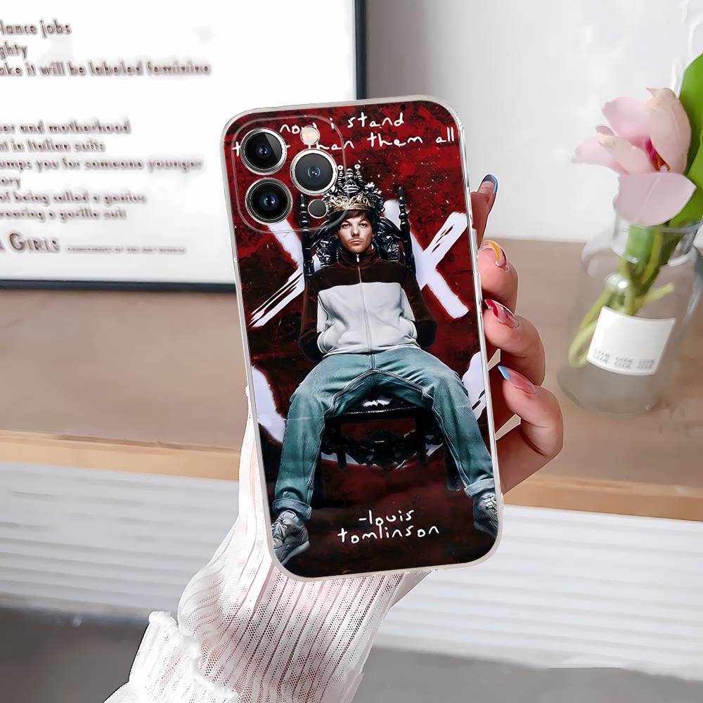 L-Luis M-Miguel Singer For IPhone 17 16 15 14 13 12 11 Pro Max Plus Soft TPU Silicone Back Cover Clear Case