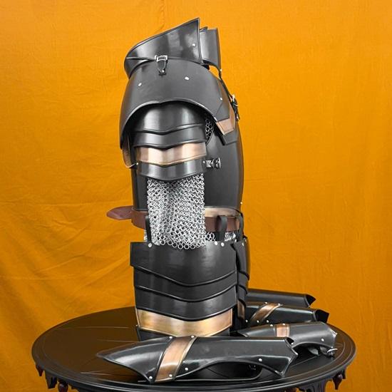 Knight Templar Armor, an iconic medieval battle suit for LARP, cosplay collectors