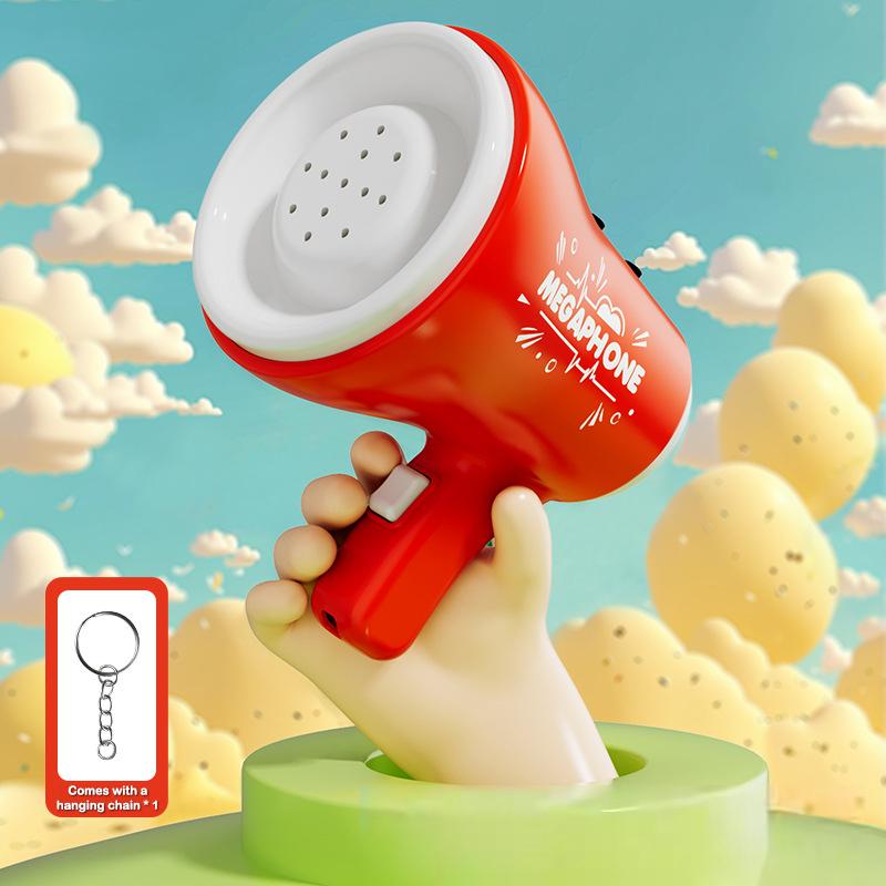 

Детский забавный игрушечный громкоговоритель-изменитель голоса, музыкальная шкатулка-подвеска, детский ручной усилитель, игрушка-пародийный динамик голоса