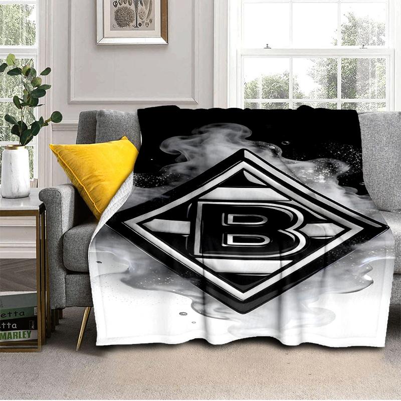 Coperta Borussia Verde Nera Leggera Coperta Ideale per il Letto Perfetta per Viaggi, Campeggio, Soggiorni, Uffici, Divani, Regalo di Natale per Fan