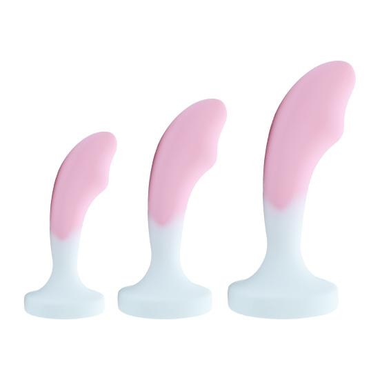 Silicone Anal Stopper Jeweled Butt Stopper Adult Sex Toy Personal Anal Trainer Toy for Couples Beginners Women Men