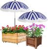 Popular Plant Parasol Upgraded Adjustable Outdoor Garden Potted Plant Pot Plant Parasol