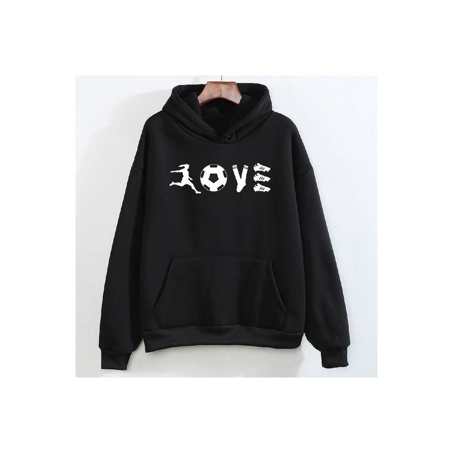 

Football Love Printed Sweatshirt S чистий