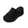 2025 Summer Thick-soled Slippers High-end Outer Wear Foreign-style Women's Non-slip Comfortable Slippers Niche Design Cool Slippers