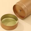 Hiqh Quality Tinplate Tea Tin Large Capacity Round Sealed Tea Can Moisture-proof Tea Jar for Home&Travel