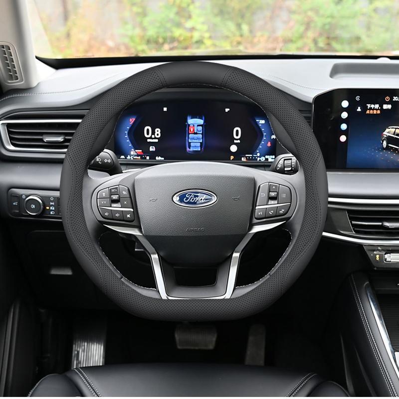 Steering Wheel Cover for Ford: Fits Mondeo, Edge, Explorer, EVOS, Focus, Territory, Yuyue, Quan Shun