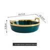 Bol à soupe Ru Han céramique luxe léger à double poignée