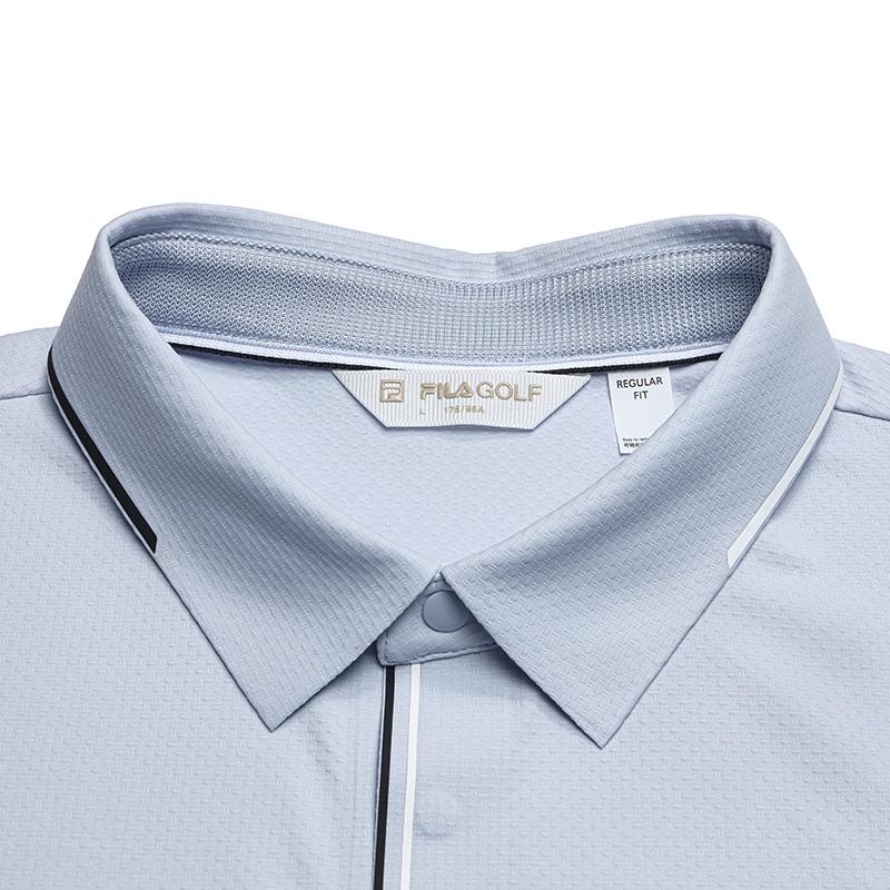 FILA Golf Series Cool Touch Casual Short Sleeve Polo Shirt Men tops A11M635103FLB