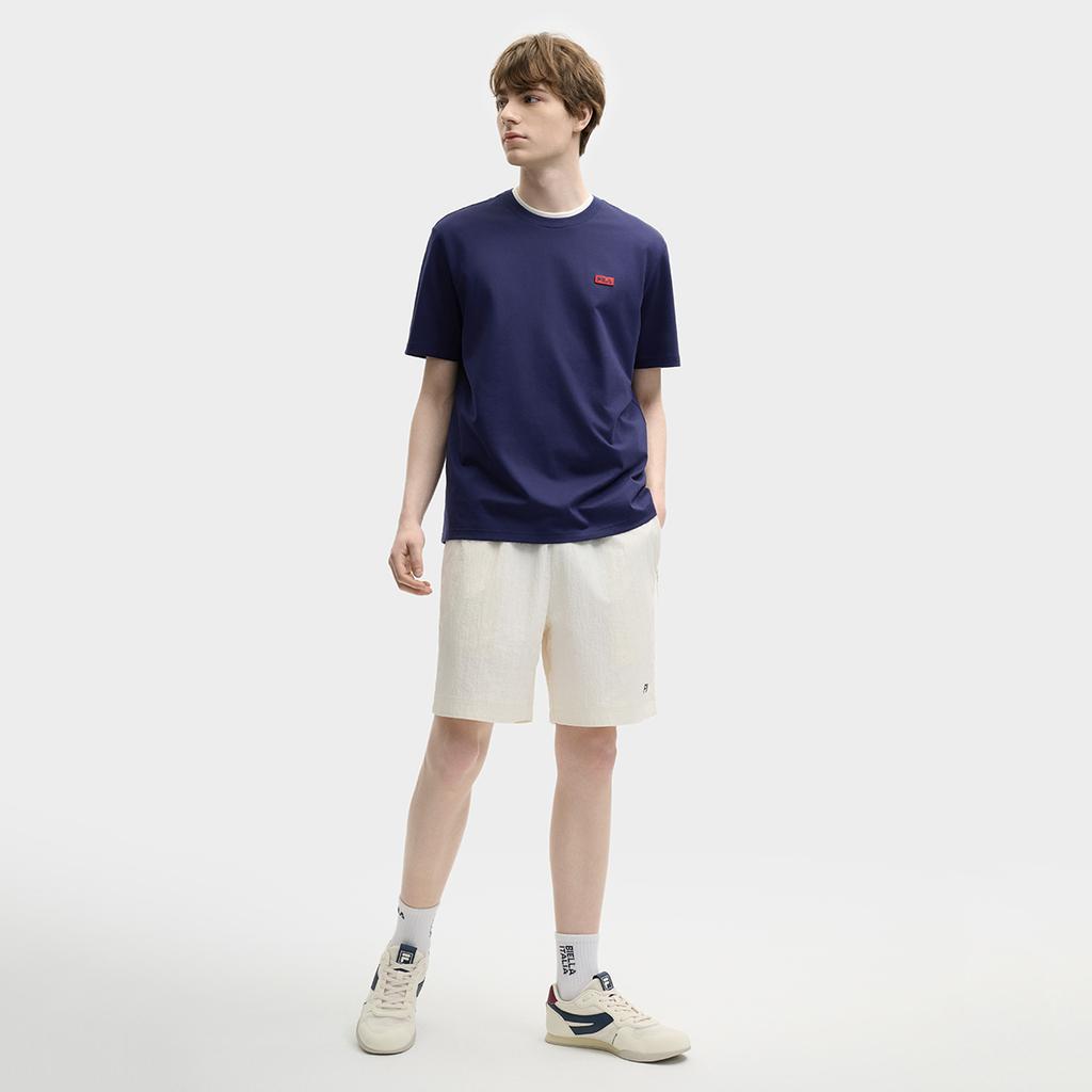 New FILA ORIGINALE T Shirt Unisex Medieval Blue F51M519101FDB