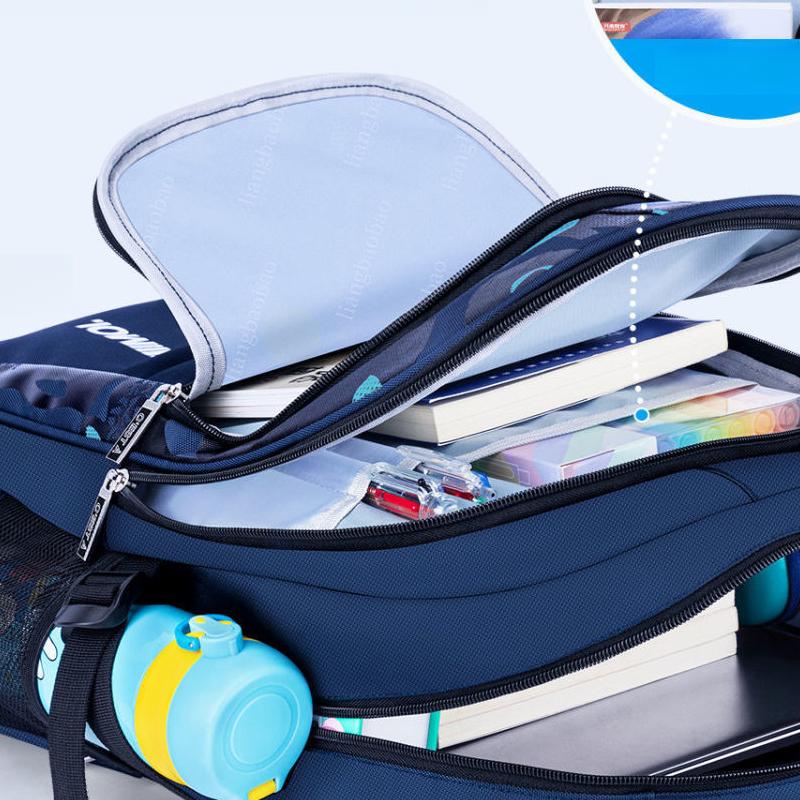 New Style Primary and Middle School Students Schoolbag Boys Back Children Schoolbags Backpack