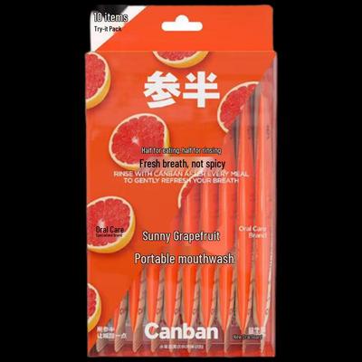 Canban Sunny Grapefruit Portable Mouthwash