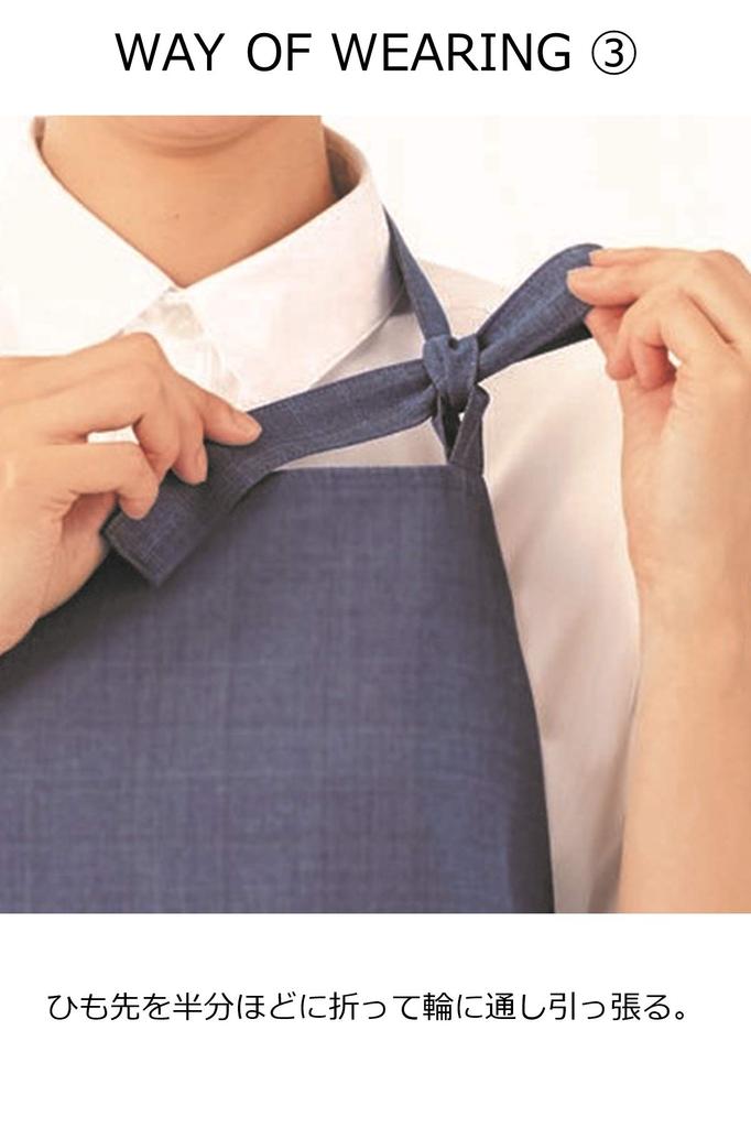 HAE012 Scandinavian Pattern Collection Fjord Gray [HEARTGREEN] Apron,