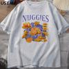 Chicken Nugget TShirt Funny 90s Concert Tee Weird Stuff Meme T Shirt Christmas Gifts Unisex Women Cotton Short Sleeve Graphic Tee