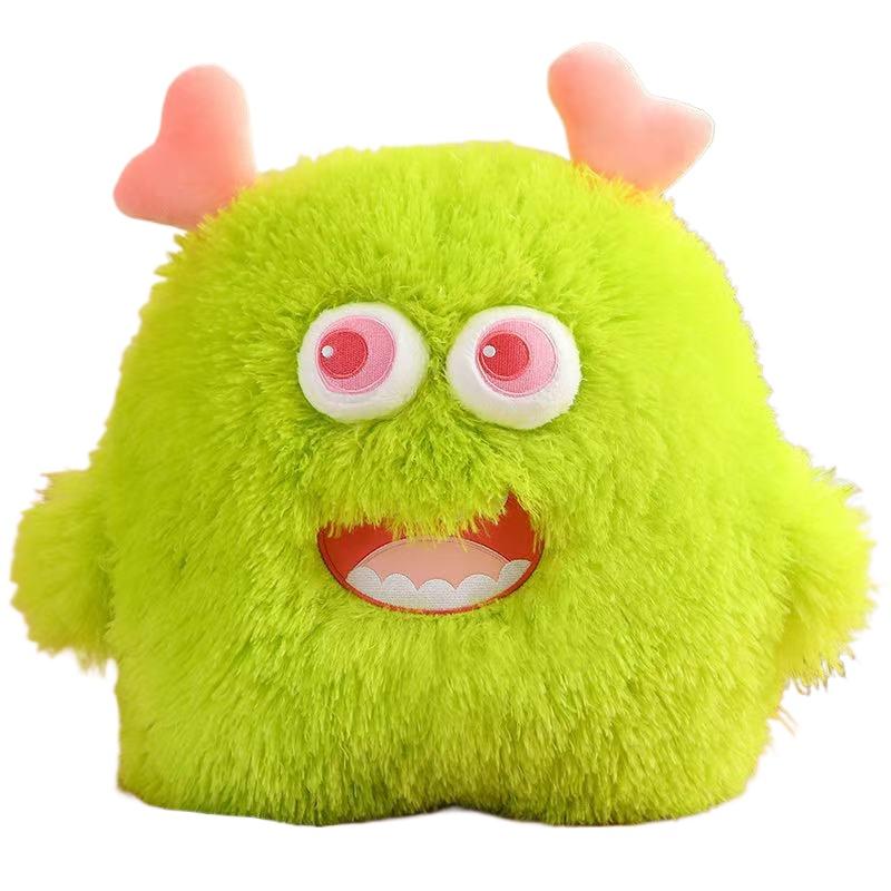 

36cm Ugly Cute Big Mouth Monster Doll Simulation Plush Toy Handmade Doll Cartoon Anime Cute Pillow Cushion Home Decoration Ch зелений