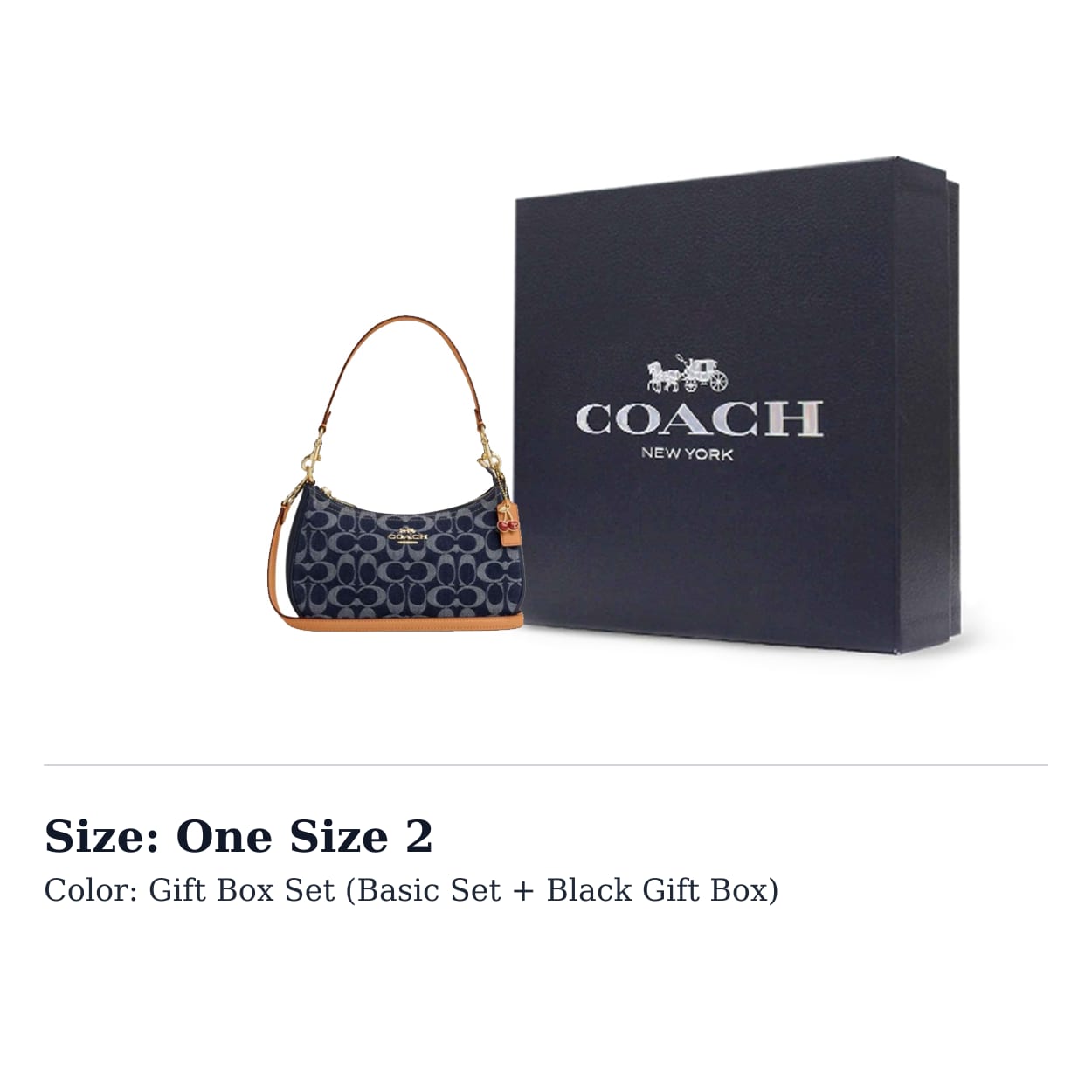 COACH Teri auduma pleca soma ar