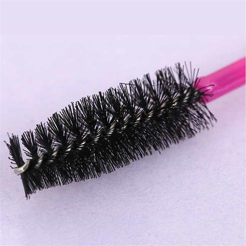 50Pcs Disposable Eyelash Spiral Brush Eyebrow Brush Eyelash Extension Comb Make Up Tool Travel Business Portable