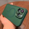 Original Case For iPhone 17 Air 16 15 14 13 12 11 Pro Max Plus For Magsafe Magnetic Wireless Charge Lens Protector Matte Cover