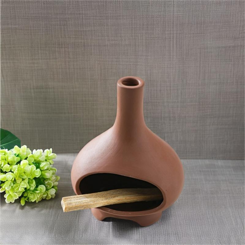 AS60- Palo Santo Halter Ornament Salbei Räuchergefäß Räucherstäbchenhalter Für Schreibtisch Brunnen Yoga Meditation Wohnzimmer Dekor