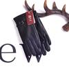 Women's Genuine Leather Sheepskin Gloves - Warm Winter Fleece Lining, Perfect for Business Gifts