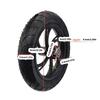 12inch Front Wheel Electric Scooter Tire with Wheel Hub Rubber Tyre for Electric Bike Folding Bicycles Electric Bike