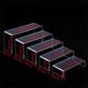 5/10pcs Acrylic Transparent Display Rack Multi-function Storage Rack Rectangular Clear Acrylic Display Stand For Doll,Cake