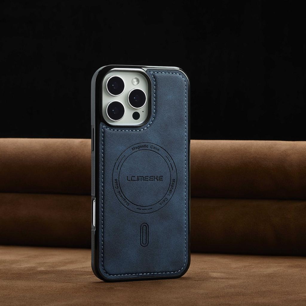 The New Model Is Suitable for IPhone16Promax, Apple 15pro Magnetic Phone Case, Drop-proof 14Plus, and Business 17Air