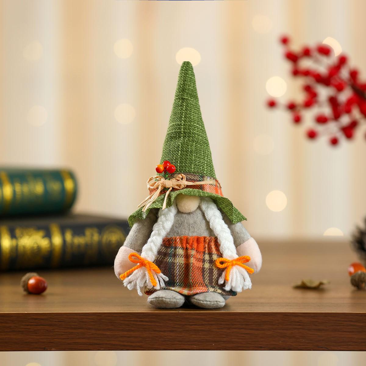Faceless Old Man Rudolph Doll - Christmas Ornament & Gift