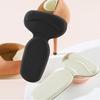 2 Pairs Breathable Heel Liner T-Shaped Heel Grips for Shoes Anti-Slip Cushion Pads for Loose Shoes Blister Prevention Size Adjuster for Heels