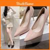 Elegante Spitzschuh-High Heels aus PU-Leder für Damen, für Büro und formelle Anlässe