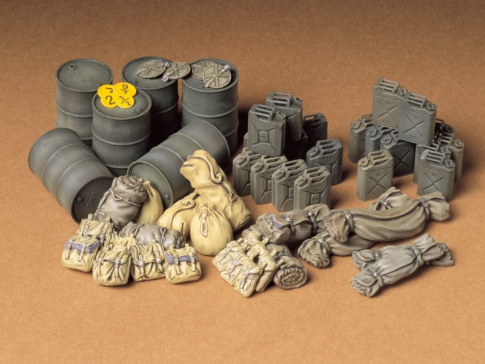Tamiya 1/35 Military Miniature Series No. 229 Allied Vehicle Accessory Set Plastic Model 35229