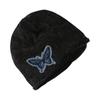 College Style Butterfly Beanies Y2k Pullover Hat Cool Retro Skullies  Streetwear