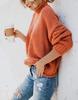 Women's 2026 High Neck Autumn/Winter Chunky Knit Sweater - European & American Style
