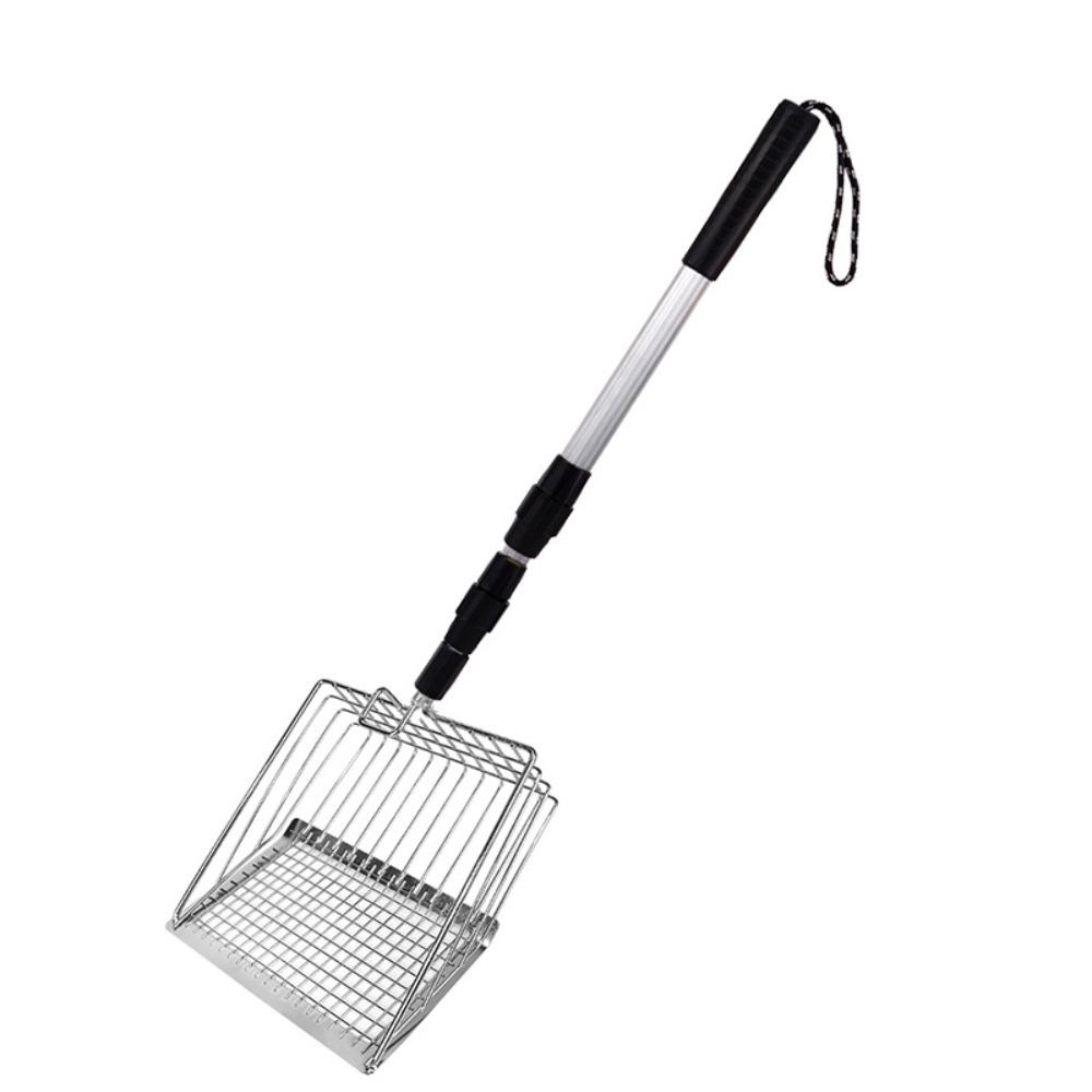 Easy To Clean Cat Litter Scoop Metal Kitten Litter Shovel Durable Cat Poop Spoon Pet Supplies