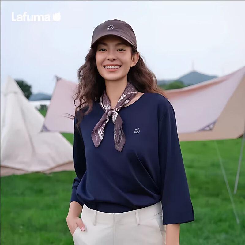 

Женская минималистичная футболка LAFUMA с рукавом три четверти LFTS6AL50 40