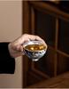Silver-Plated Dragon Gongfu Tea Cup: Elegant Gift for Elders, Leaders, Parents - Perfect for Birthdays and Housewarmings