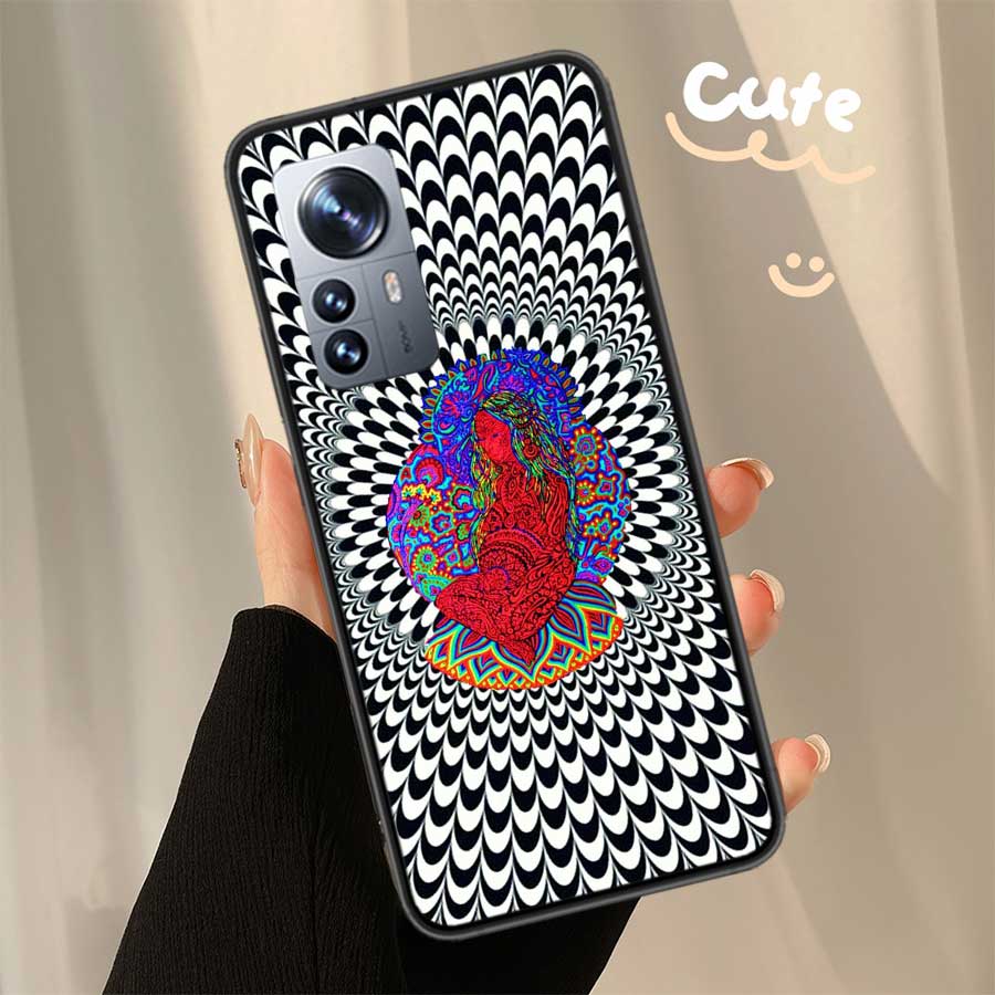 Visual illusion art picture Phone Case For Xiaomi Poco X6 X5 X4 X3 GT NFC M4 M5 Pro 5G M3 Mi Note 10 Lite F5 F4 F3 F2 F1 Capa Co