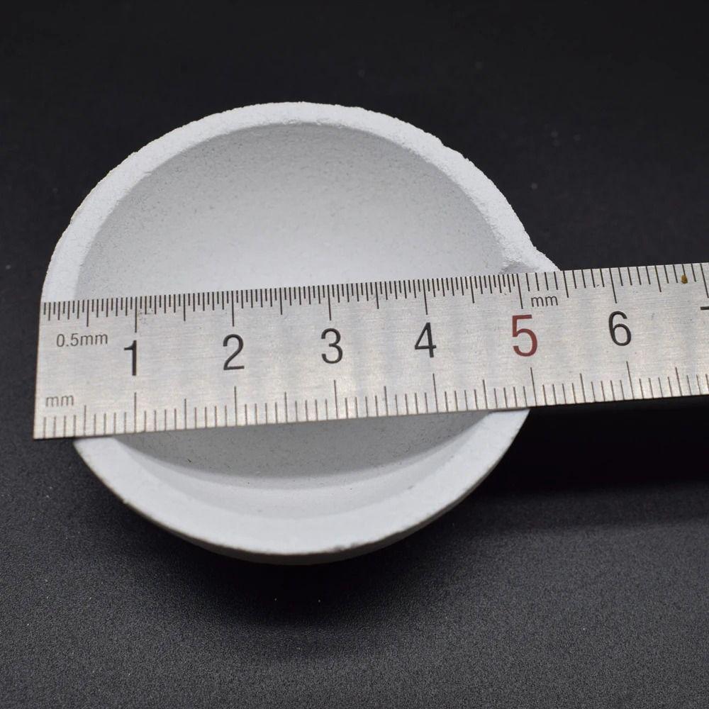 1Pcs High Temperature Silica Melting Crucible High-density Jewelry Cast Container Pot  Jewelry Tool