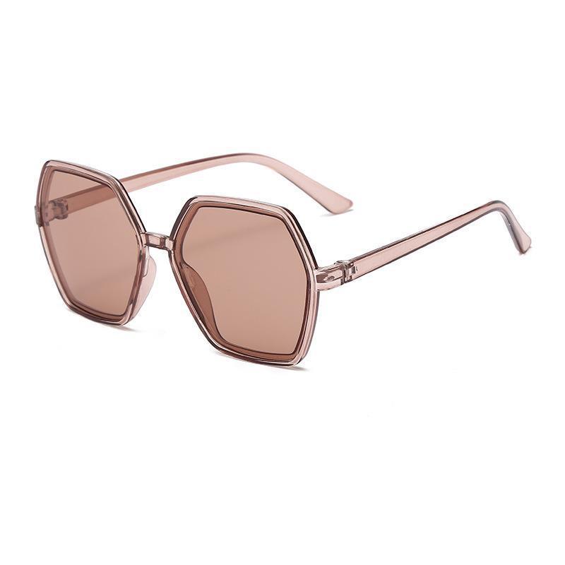 Sunglasses Personalized Polygonal Sunglasses Large Frame Glasses Street Shooting Same Glasses Unisex