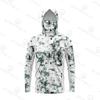 Mens Long Sleeve Fishing Shirt With Face Cover UV Protection Quick Dry Breathable Ice Silk Feel Outdoor Angling Apparel