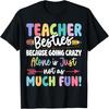 Teacher Pit Crew Car Racing Race Driver Racear Gifts T-Shirt