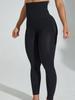 High-Waisted Body Shaping Yoga Pants - Plus Size, Hip-Lifting, Tummy Slimming Fitness Tights