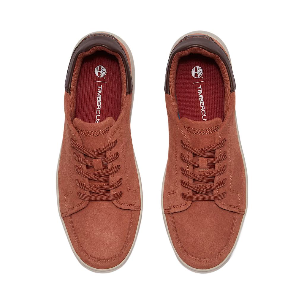 Timberland Emerson Street Кожа Модный тренд Удобные Классические Низкие Кроссовки Мужские кроссовки Красно-коричневый TB0A6BVJEIZ