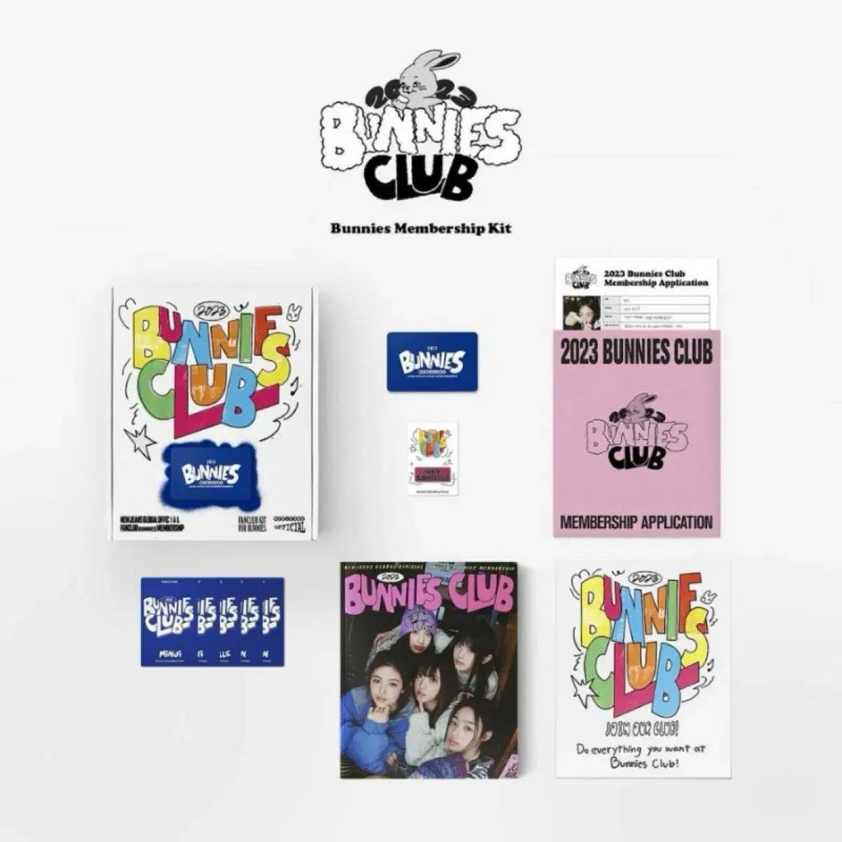 

I Комплект фан-клуба Newjeans Bunnies Club