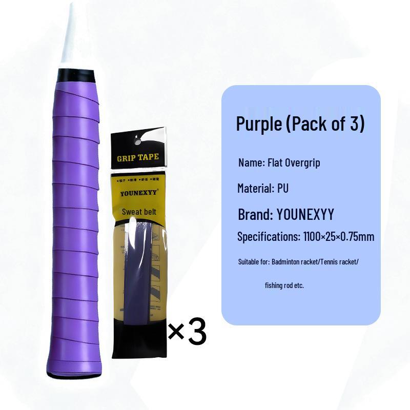 Pro Badminton & Tennis Overgrip: Verschleißfest, Rutschfest, Stoßdämpfendes Klebe-Griffband