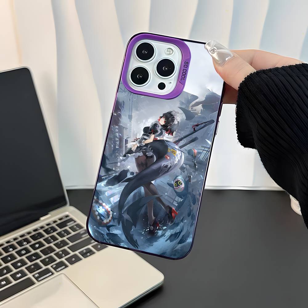 

ZZZ E-Ellen Joe Phone Case For iPhone 17,16,15,14,13,12,11,Pro,XS,Max,Plus,Mini,SE4,E Purple Matte Shockproof Cover iPhone16pro