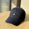2026New letter embroidered baseball cap for women, fashionable soft-top casual versatile sun-shading cap for travel, trendy duckbill cap for men